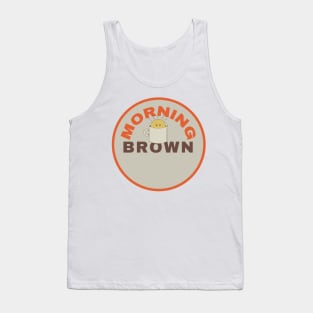 Morning Brown Tank Top